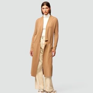 REVOLVE Soia & Kyo Women's Annabella Longline Cardigan Coat Luxury Outerwear